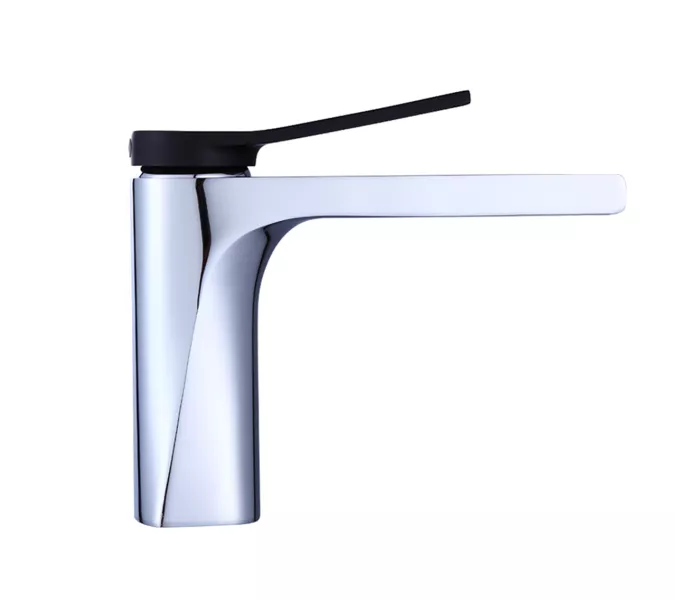 Смеситель на раковину Bronze De Luxe, Выбрать цвет: Хром, изображение 3