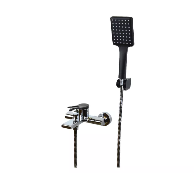 Комплект для ванны Bronze De Luxe, Цвет*: Черный / Хром