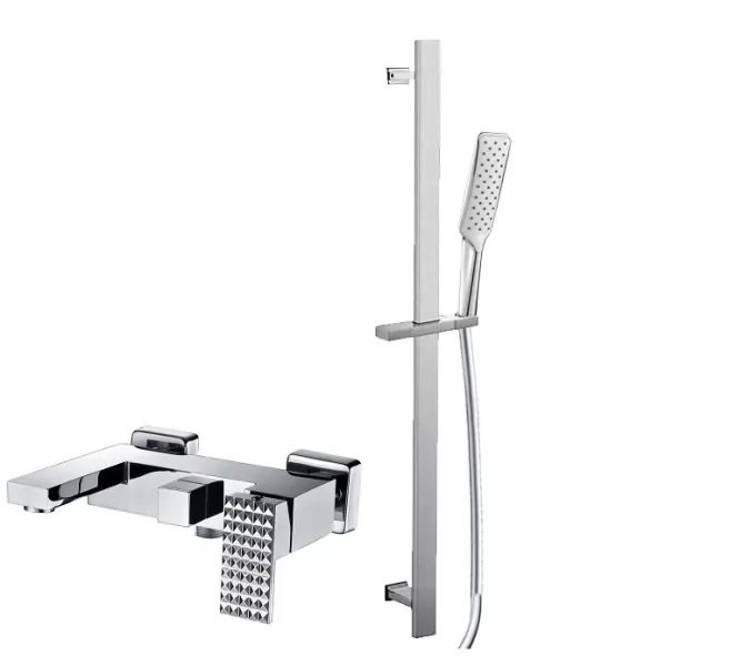 Bronze De Luxe Смеситель с гибким душем и коротким изливом