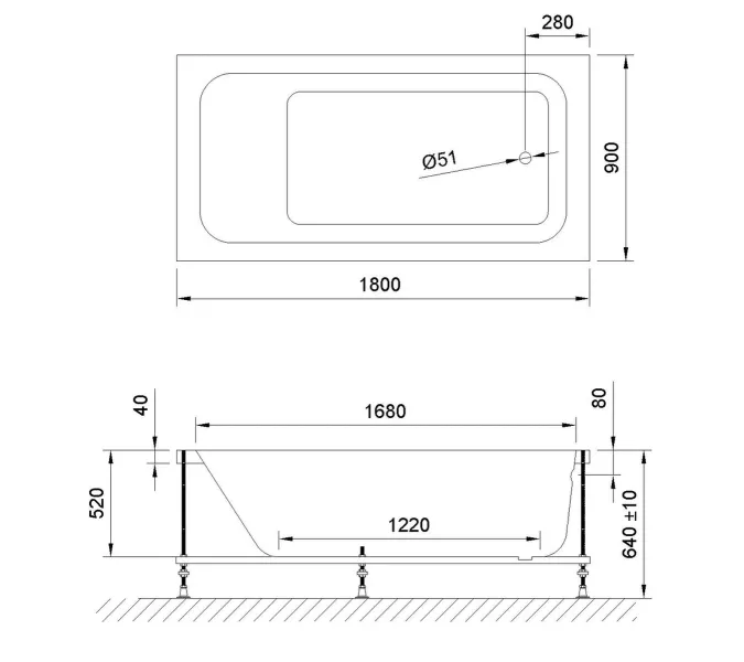 Акриловая ванна Royal Bath  ACCORD, изображение 4