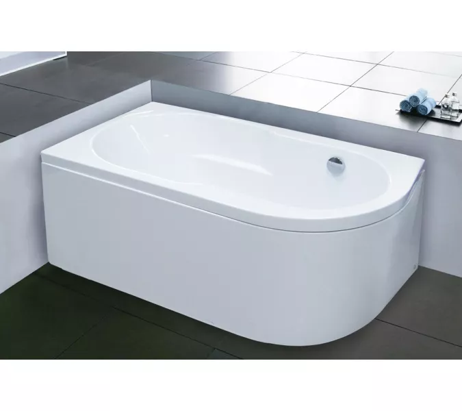 Акриловая ванна Royal Bath  AZUR, Выбрать размер: 140x80, Ориентация: левая