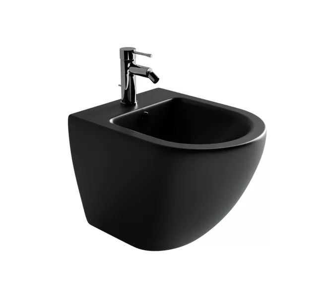 Подвесное биде Ceramica Nova Metropol CN4003, Выбрать цвет: Черный матовый