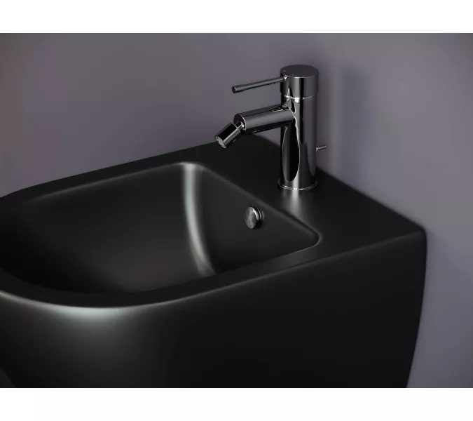 Подвесное биде Ceramica Nova Metropol CN4003, Выбрать цвет: Черный матовый, изображение 6