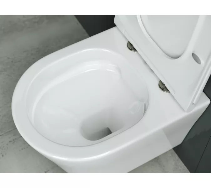 Подвесной унитаз CERAMICANOVA  Forma Rimless, изображение 7