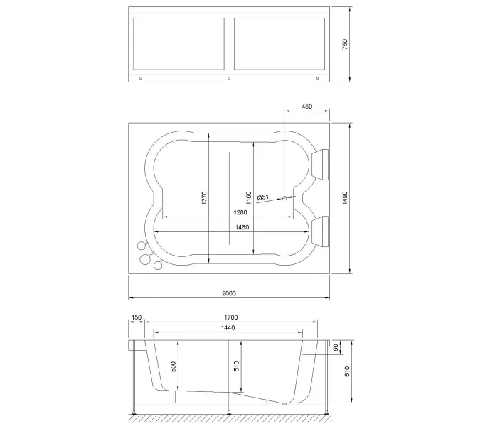 Акриловая ванна Royal Bath  HARDON, изображение 5