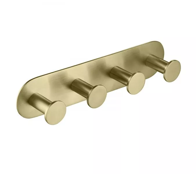 Вешалка-4 крючка Timo Saona 13015/17 золото матовое