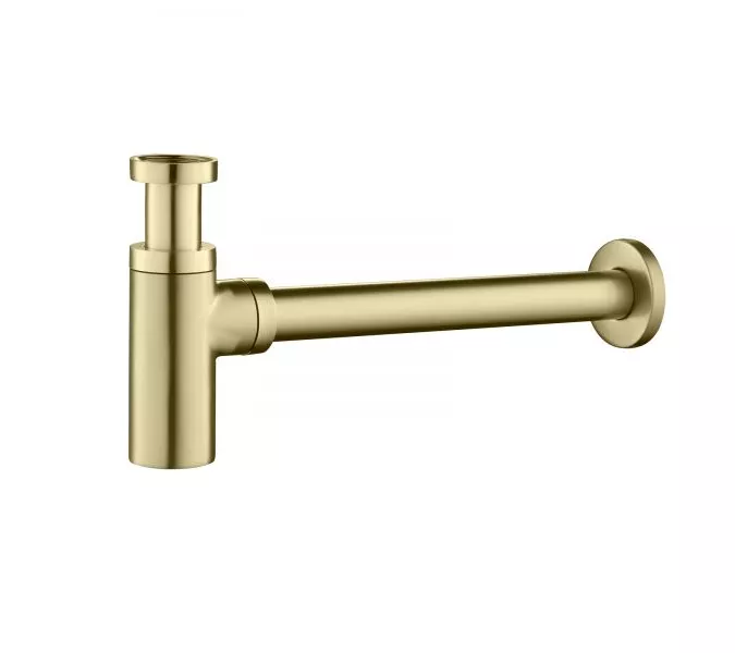 Сифон для раковины Timo 958/17L золото матовое