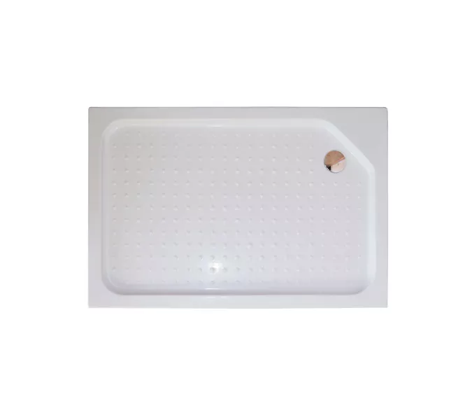 Душевой уголок Royal Bath RB HPD RB HP прямоугольный, Цвет стекла: прозрачное, Высота поддона: Низкий, Цвет профиля: Белый, Выбрать размер: 120x80, Ориентация: правая, изображение 5