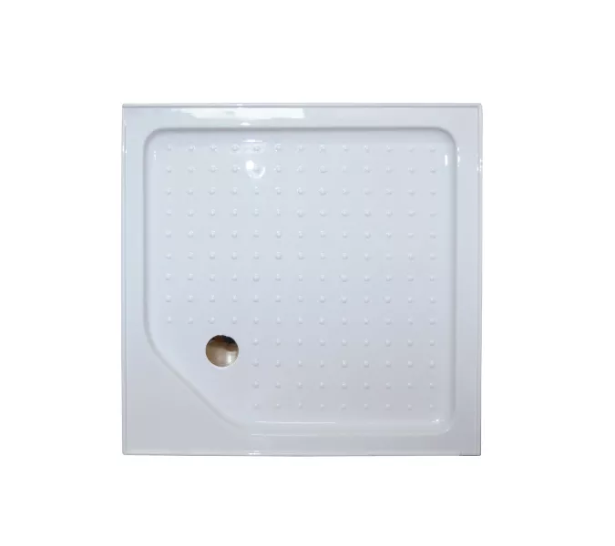 Душевой уголок Royal Bath RB HPD RB HP квадратный, Цвет стекла: матовое, Высота поддона: Низкий, Цвет профиля: Белый, Выбрать размер: 90x90, изображение 3