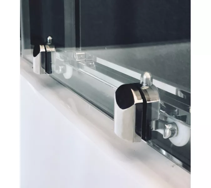 Душевой уголок Royal Bath RB HPD RB HP прямоугольный, Цвет стекла: прозрачное, Высота поддона: Низкий, Цвет профиля: Хром, Выбрать размер: 120x80, Ориентация: правая, изображение 5