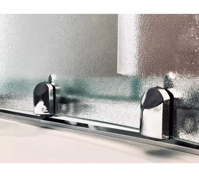 Душевой уголок Royal Bath RB HPD RB HP квадратный, Цвет стекла: матовое, Высота поддона: Низкий, Цвет профиля: Хром, Выбрать размер: 90x90, изображение 5