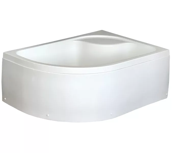 Душевой угол Royal Bath RB 8120BK ассиметричный, Цвет стекла: прозрачное, Цвет профиля: Хром, Ориентация: правая, изображение 3