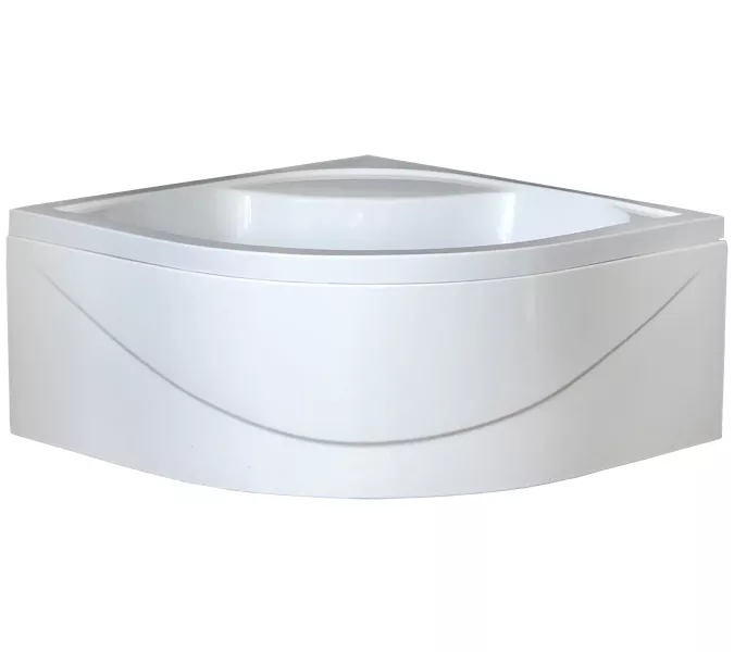 Душевой угол Royal Bath RB BK четверть круга, Цвет стекла: прозрачное, Цвет профиля: Хром, Выбрать размер: 90x90, изображение 3