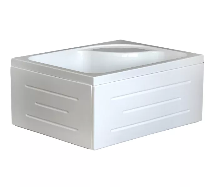 Душевой угол Royal Bath RB 8100BP/RB8120BP  прямоугольный, Цвет стекла: прозрачное, Цвет профиля: Хром, Выбрать размер: 120x80, Ориентация: правая, изображение 3