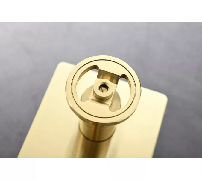 Bronze De Luxe 1760'S LOFT Душевой комплект встраиваемый, Выбрать цвет: Матовое золото, изображение 3