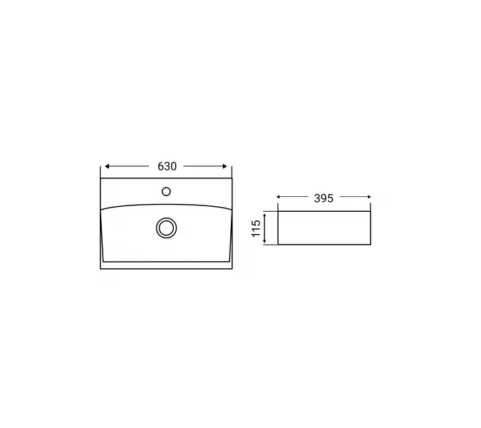 Раковина накладная WeltWasser SK ELBACH 2060, изображение 4