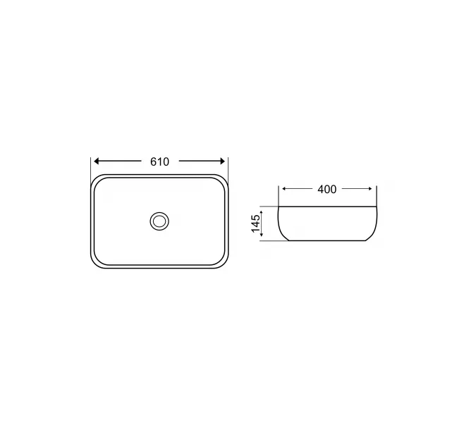 Раковина накладная WeltWasser SK ELBACH 2143P K501, Выбрать цвет: Мрамор черная с синим и оранжевым, изображение 4
