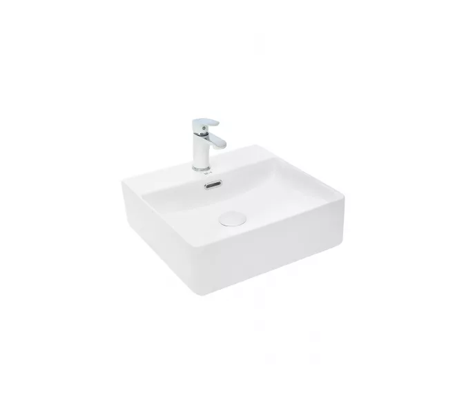 Раковина накладная WeltWasser SK ELBACH 2177 MW, Выбрать цвет: Матовая белая