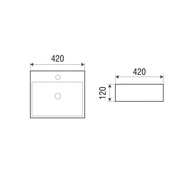 Раковина накладная WeltWasser SK ELBACH 2177 MW, Выбрать цвет: Матовая белая, изображение 4