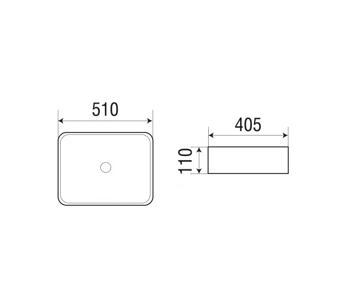 Раковина накладная WeltWasser SK ELBACH 2178 MB, изображение 4