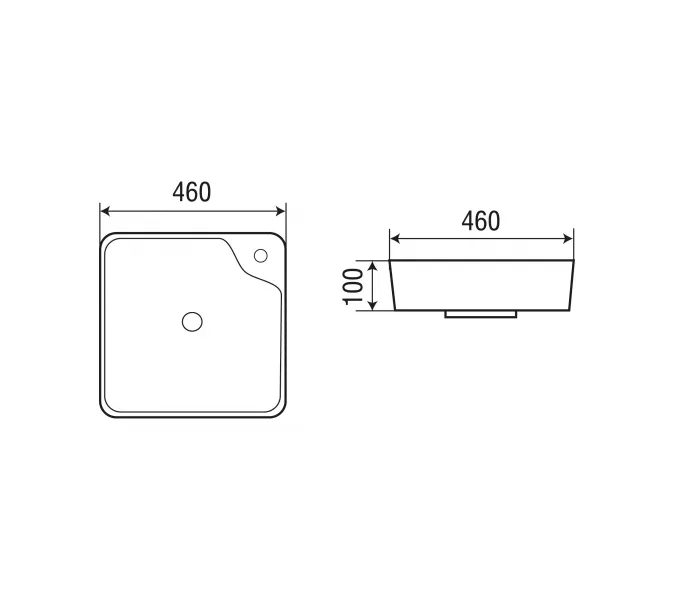 Раковина накладная WeltWasser SK ELBACH 2181, изображение 4