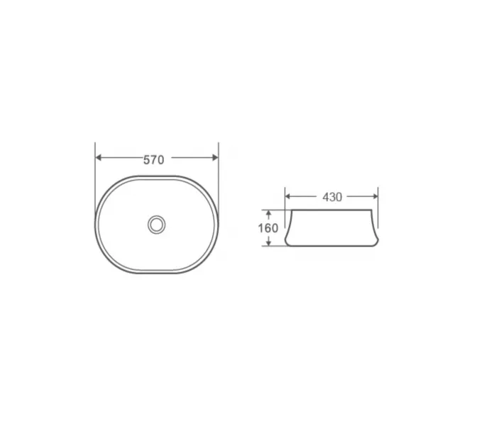 Раковина накладная WeltWasser SK ELBACH 32100, изображение 4