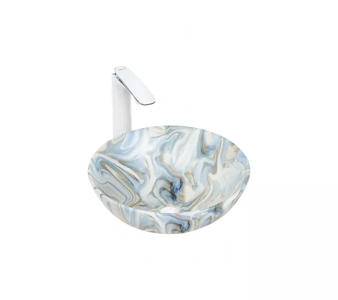 Раковина накладная WeltWasser SK ELBACH 3003 M814