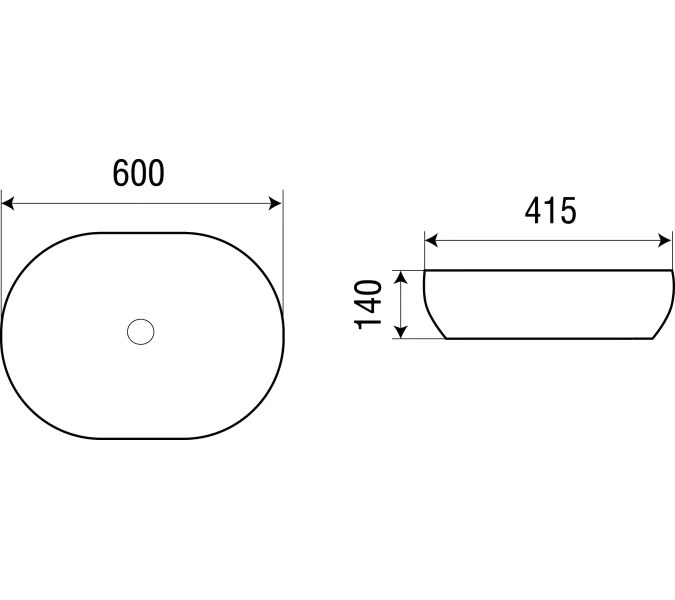 Раковина подвесная WeltWasser ELBACH 2192, изображение 2