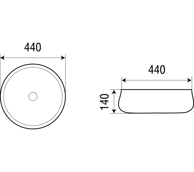 Раковина подвесная WeltWasser ELBACH 3210, изображение 2