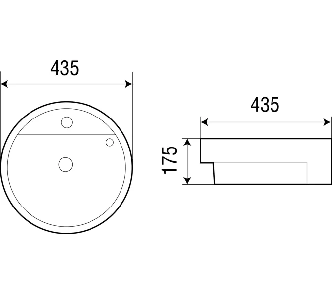 Раковина подвесная WeltWasser DEILBACH 4003, изображение 2