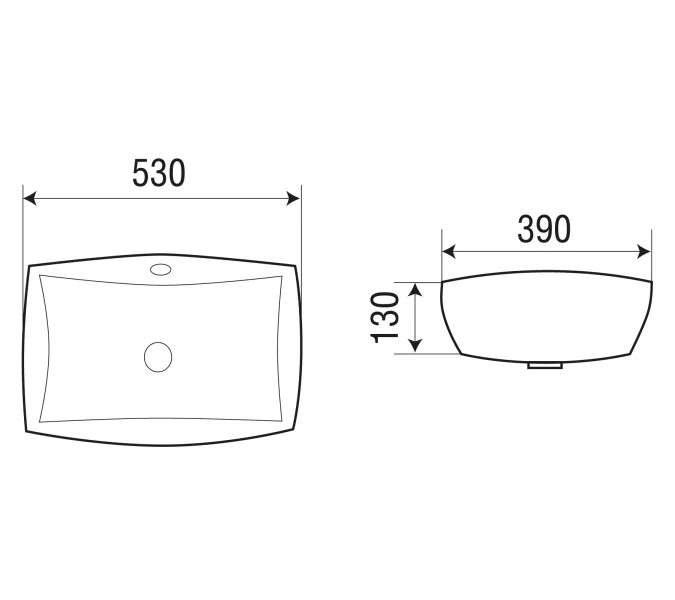 Раковина врезная WeltWasser SK DEILBACH 6076, изображение 4