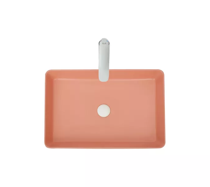 Раковина накладная WeltWasser SK ELBACH 2174 MP, Выбрать цвет: Матовая розовая, изображение 3