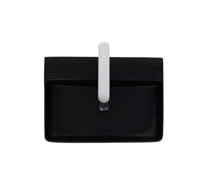 Раковина накладная WeltWasser SK ELBACH 2173 MB, Выбрать цвет: Матовая черная, изображение 3