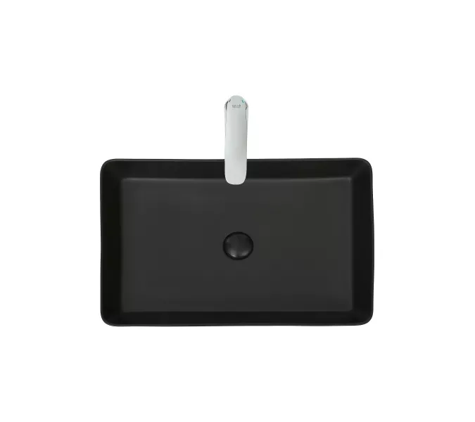 Раковина накладная WeltWasser SK ELBACH 2174 MB, Выбрать цвет: Матовая черная, изображение 3