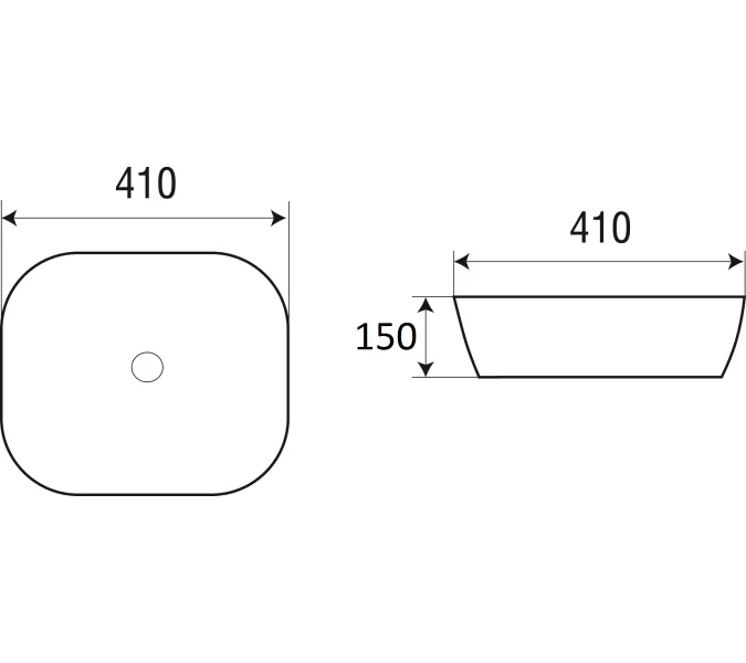 Раковина подвесная WeltWasser ELBACH 2144, изображение 2