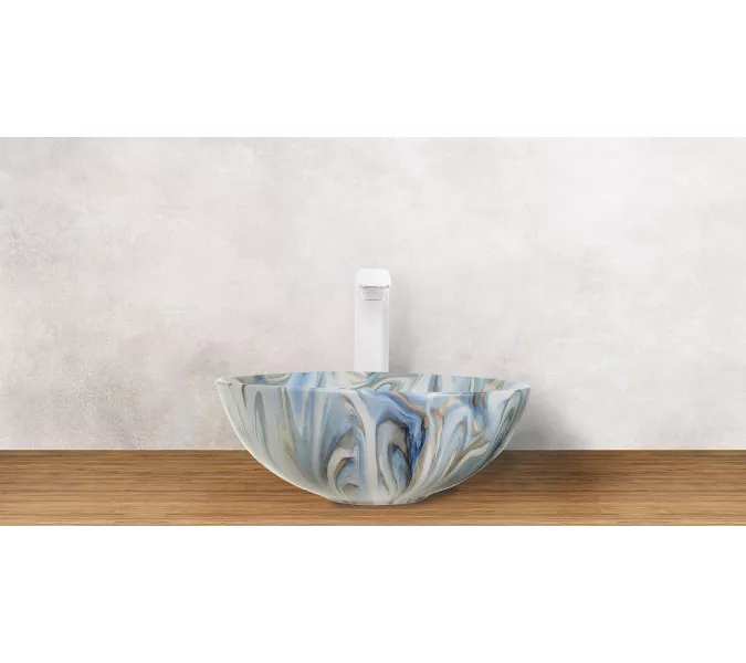 Раковина накладная WeltWasser SK ELBACH 3003 M814, изображение 2