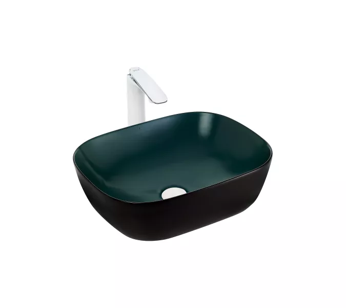 Раковина накладная WeltWasser SK ELBACH M2143 BBG