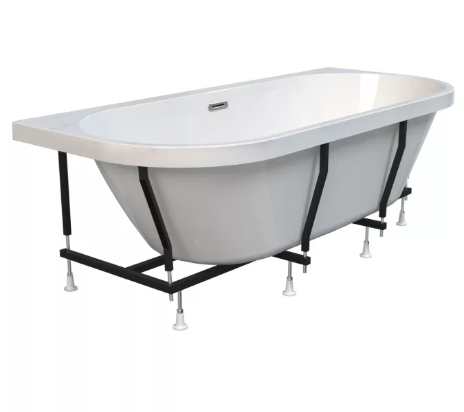 Ванна акриловая Radomir Вальс Макси 180х80, Внешний вид: несъемная панель, изображение 11