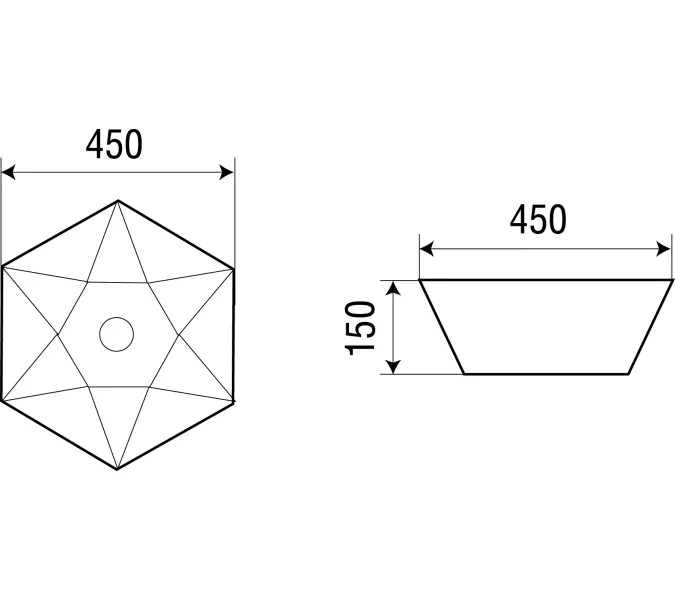 Раковина подвесная WeltWasser ELBACH 1140, изображение 2