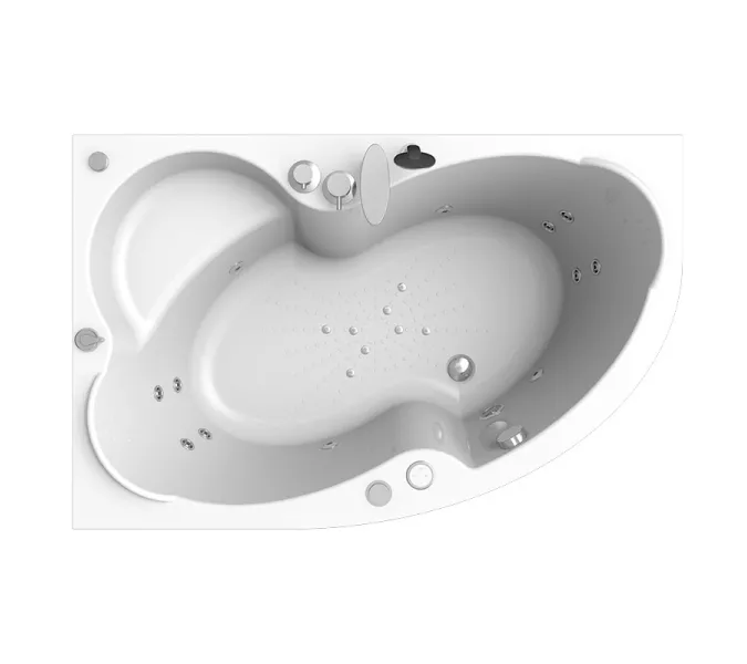 Ванна акриловая Radomir Ирма L/R, Выбрать размер: 160x105, Ориентация: левая, изображение 7