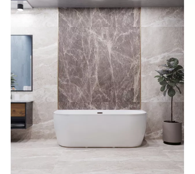 Ванна акриловая Radomir Вальс Макси 180х80, Внешний вид: несъемная панель, изображение 8