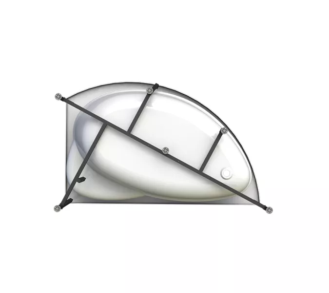 Ванна акриловая Radomir  Модерна R/L 160х100 см, Ориентация: Левая, изображение 10