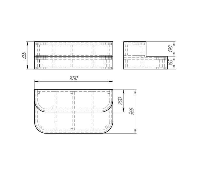 Мини-бассейн гидромассажный Radomir Цезарь Platinum 189х174 см, изображение 6