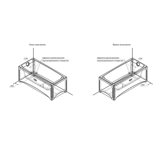 Ванна акриловая Radomir Веста, Выбрать размер: 170х75, изображение 16