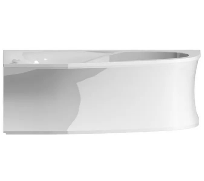 Ванна Astra-Form Селена из искусственного мрамора 170х100 см, Ориентация: левая, изображение 6