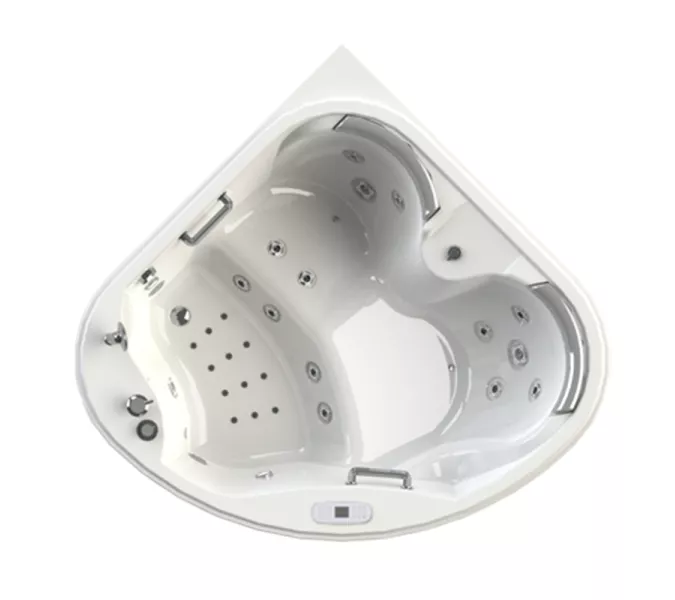 Мини-бассейн гидромассажный Radomir Корнелия Silver 170х170 см, изображение 2