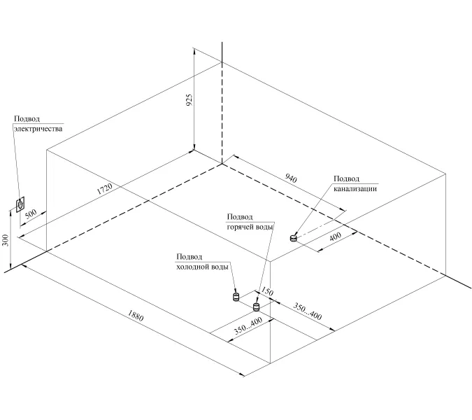 Мини-бассейн гидромассажный Radomir Цезарь Platinum 189х174 см, изображение 5