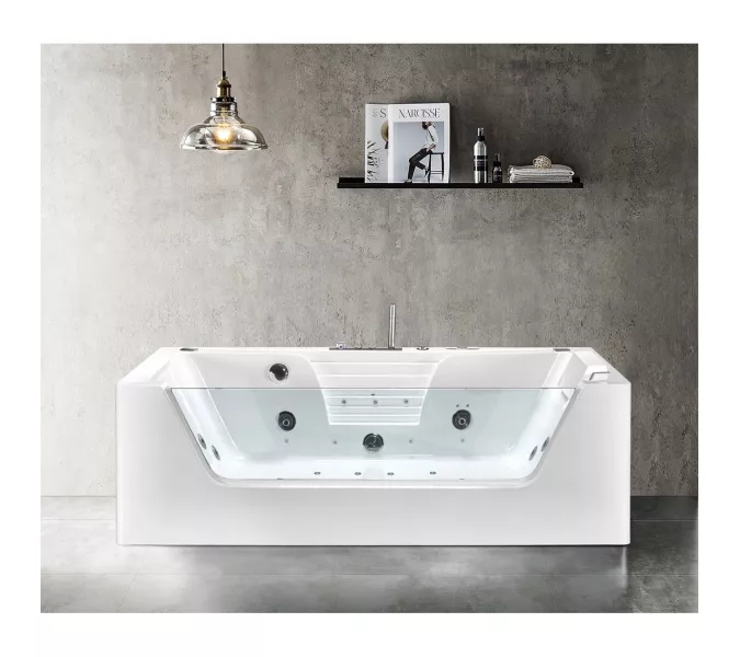 Гидромассажная акриловая ванна Frank F161/F150/F155, Выбрать размер: 160x85