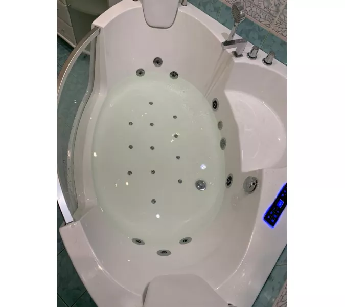 Гидромассажная ванна Frank F165/164 угловая, Выбрать размер: 140х140, изображение 7