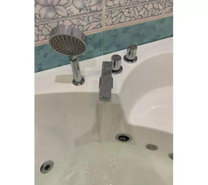 Гидромассажная ванна Frank F165/164 угловая, Выбрать размер: 140х140, изображение 9